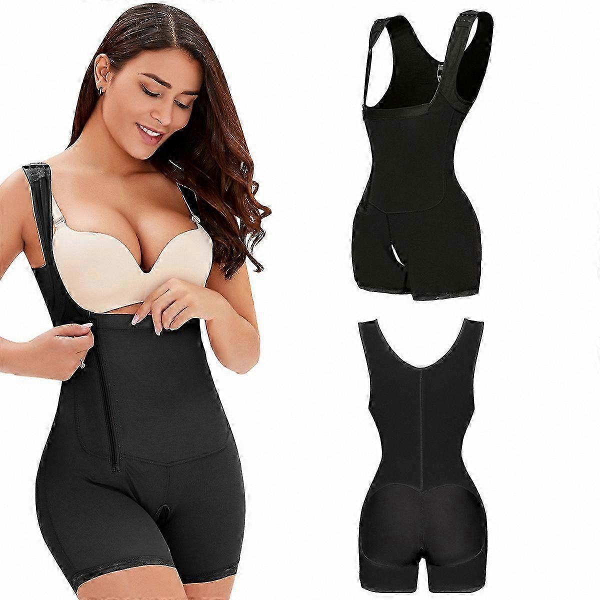 Women's Slimming Shapewear with Zipper for Tummy Control and Waist Support