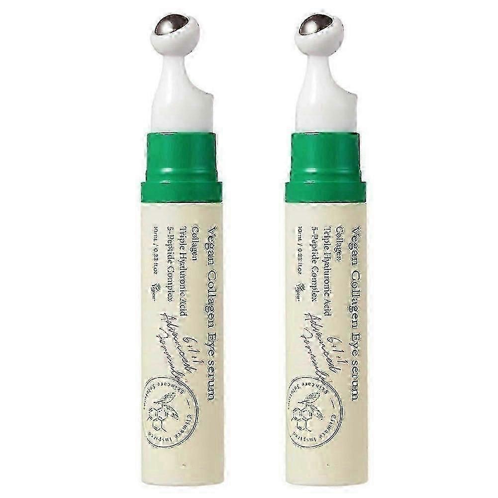 ビーガン コラーゲン アイ セラム 10ml - むくみやクマを軽減し、目元を明るくします