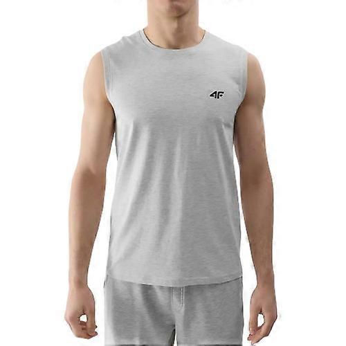 4F Mens Plain Regular Tank Top