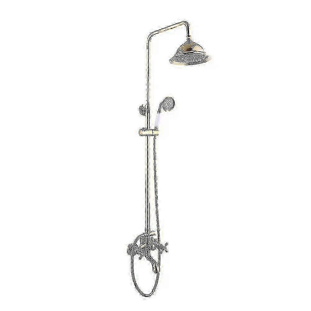 Optimierte Retro-Regenduscharmatur mit Handbrausesystem