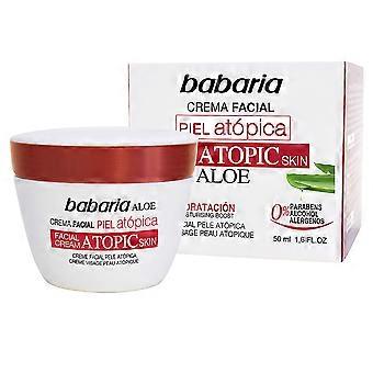 Babaria Atopic Skin Aloe Vera Facial Cream 0% 50 Ml Unisex