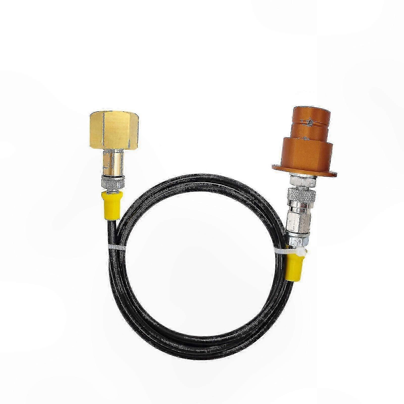 SodaStream Duo Compatible CO2 Adapter Hose Kit with Quick Connect W21.8 G3/4 Thread