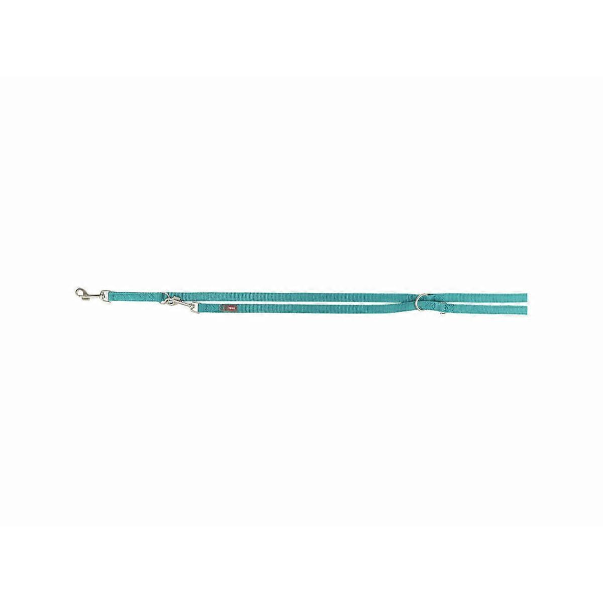 Adjustable dog leash Trixie Premium Light Blue L/XL