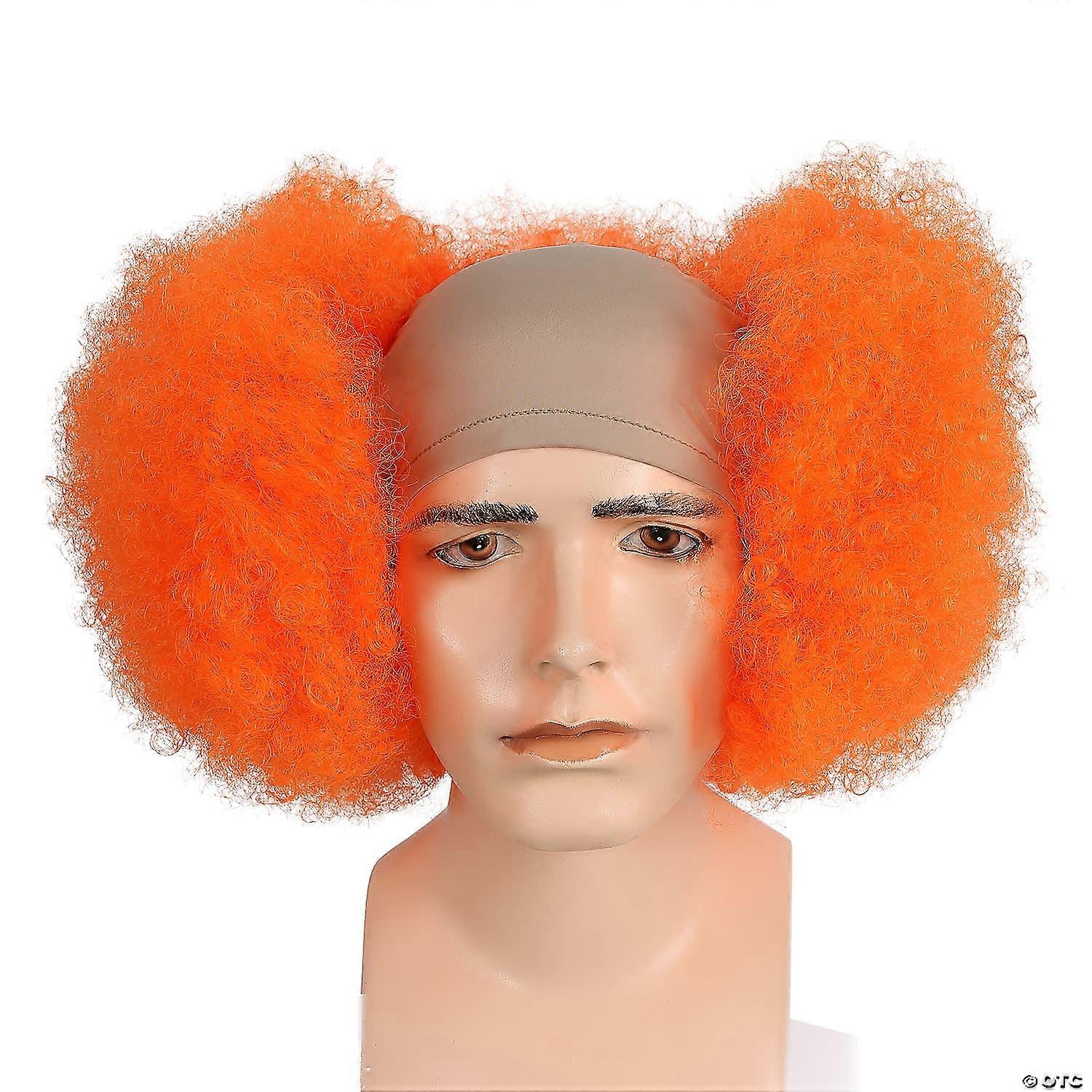 Bald Curly Clown Wig