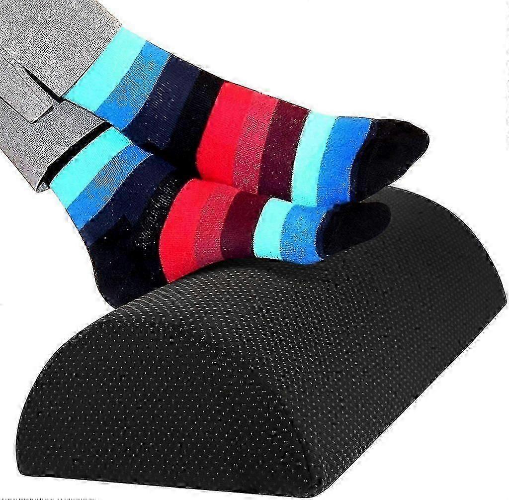 Ergonomic foot pads for home and office - soft foam support for under-desk comfort