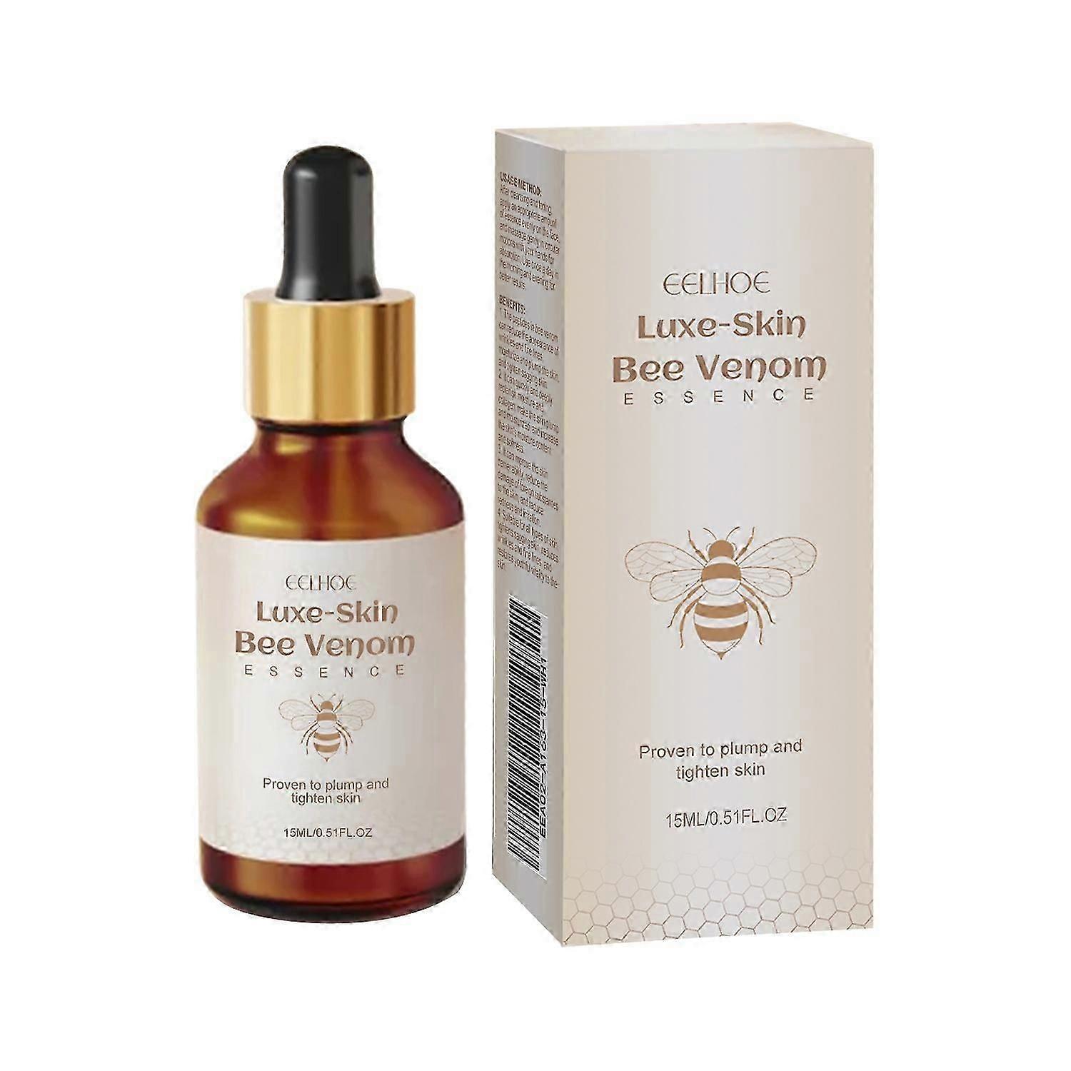 EELHOE Bee Venom Serum, Lighten Fine Lines On The Face, Firming, Moisturizing And Anti-Aging Essence