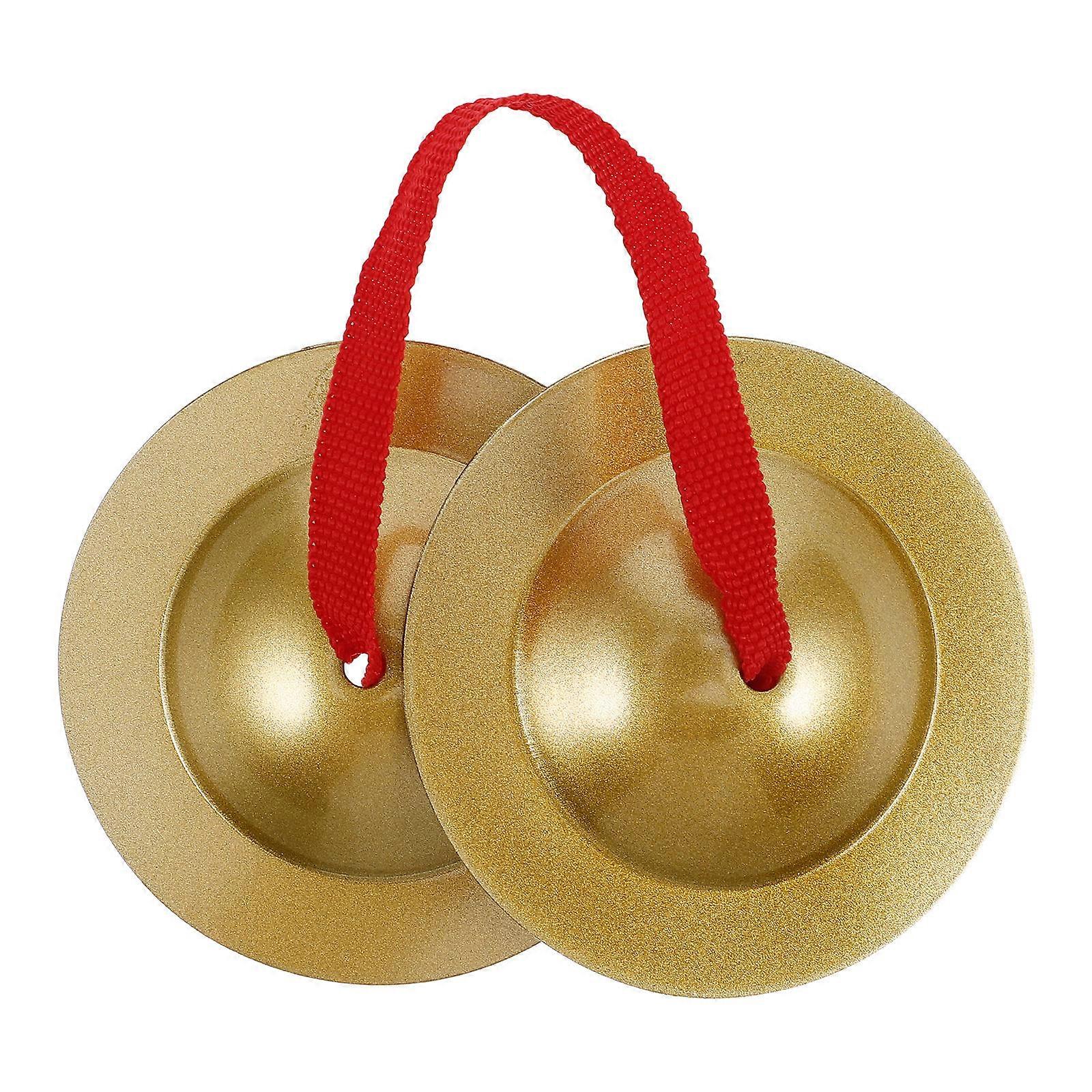 Mini Hand Cymbals Small Musical Instrument for Dancing