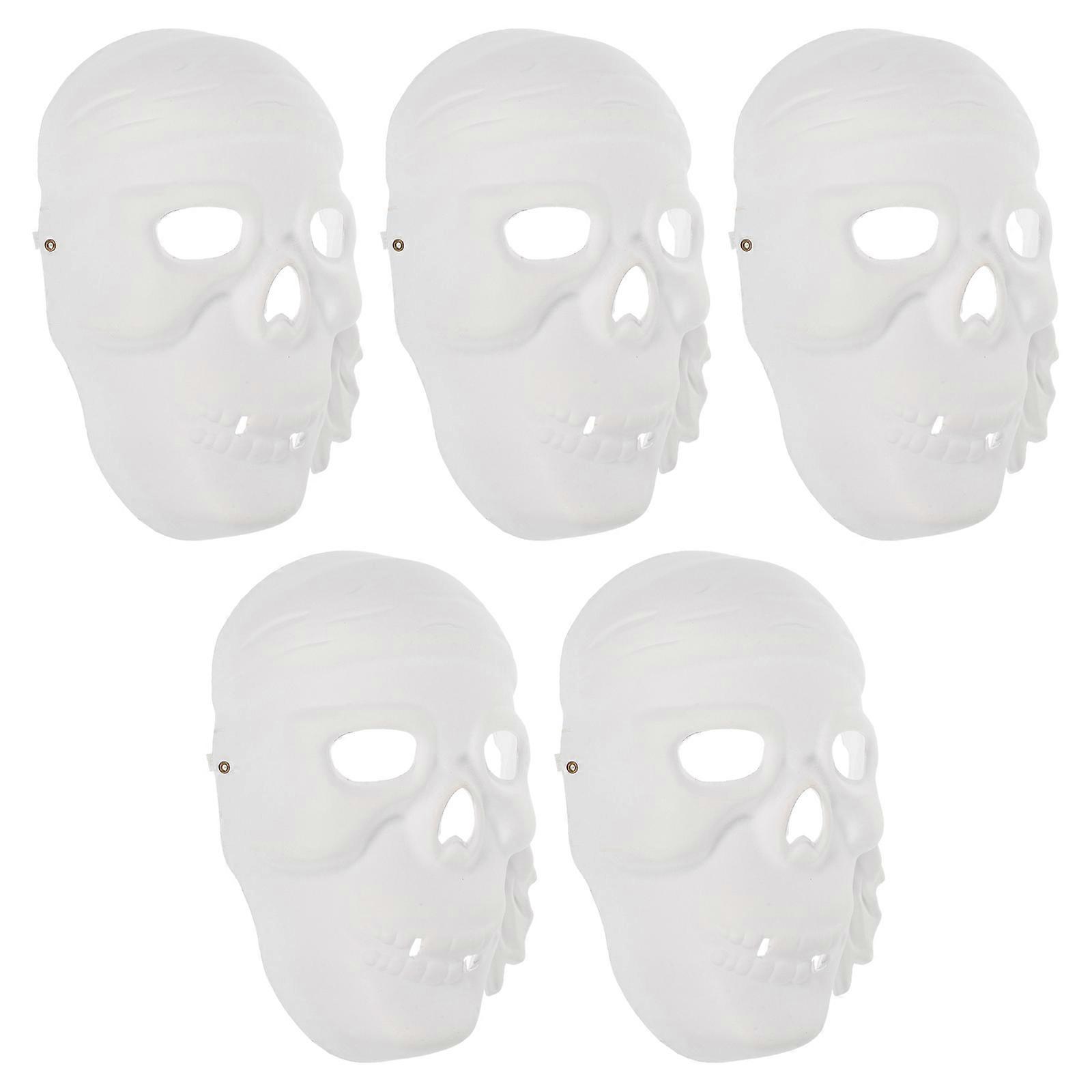 15Pcs DIY Blank Mask Paper Masquerade Mask for Kids Crafts