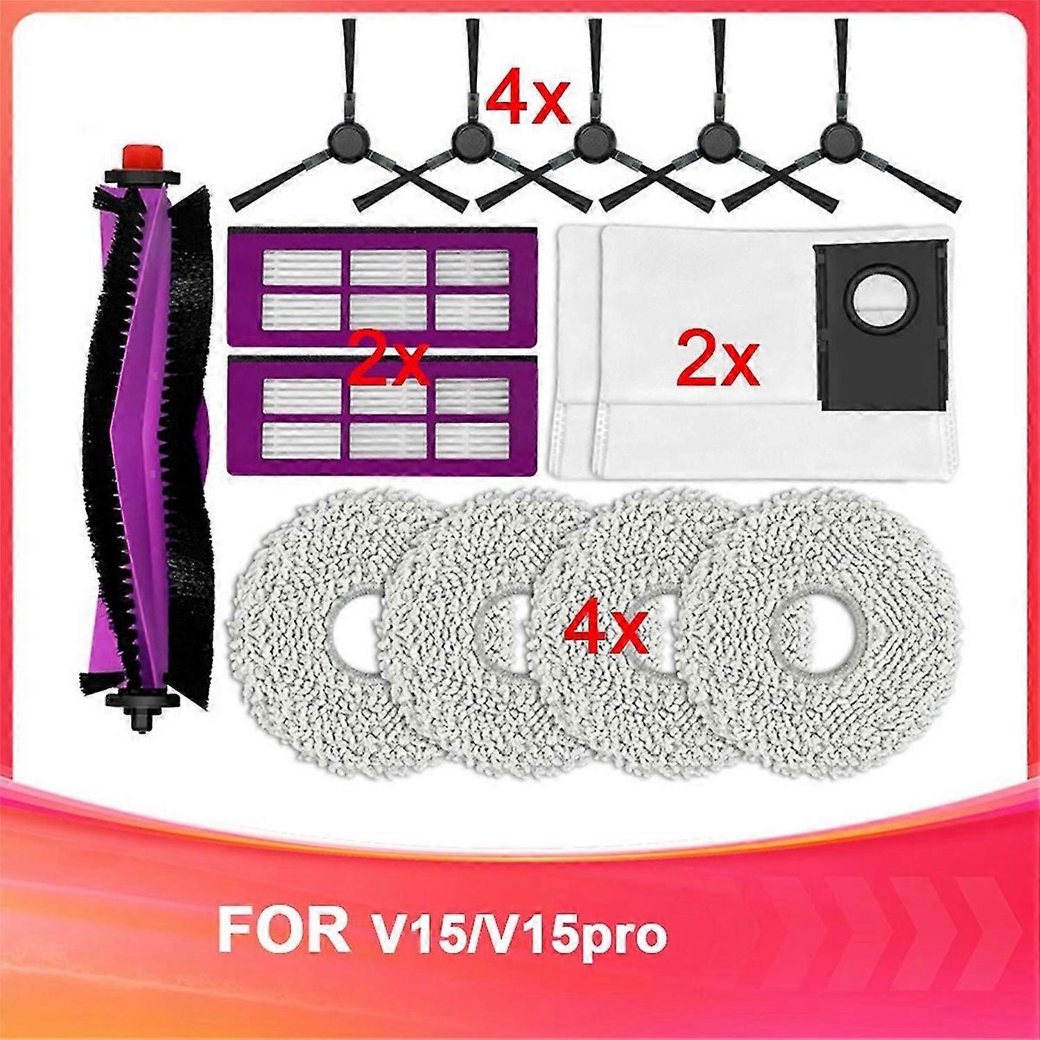 Suitable for Midea V15 Sweeping Robot Accessories Main Roller Brush
