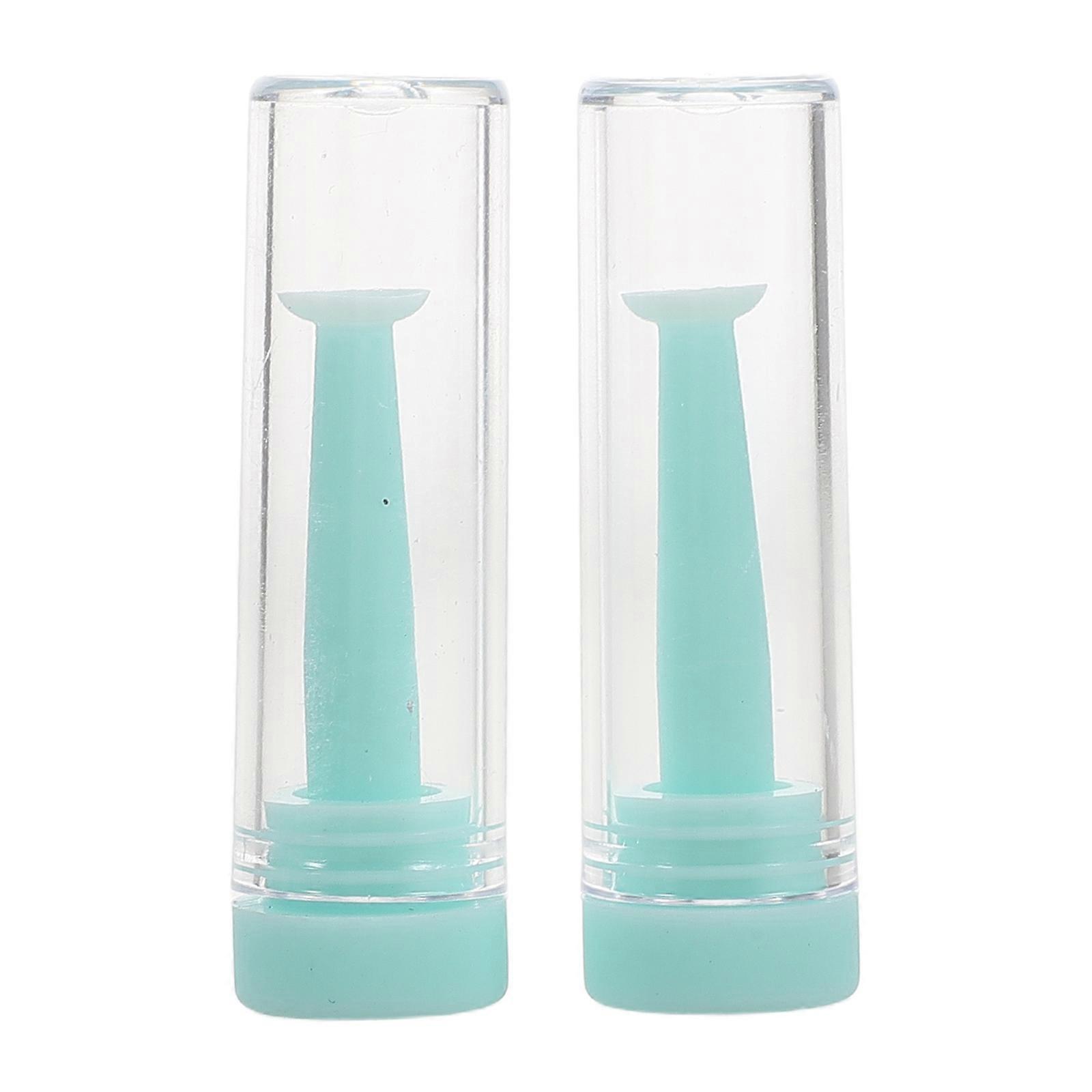 2Pcs Hard Lens Remover Tools Silicone Comfortable Convenient Handling For Daily Use