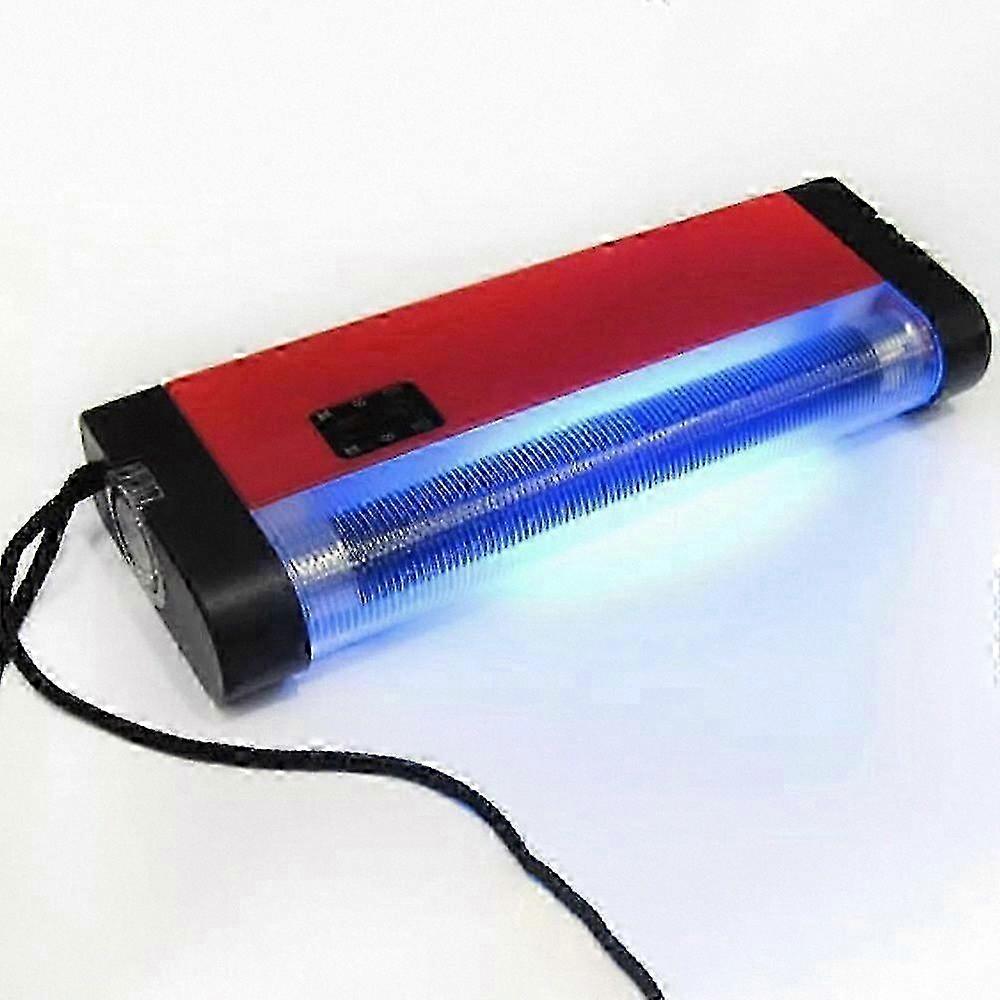 Dual-Wavelength 254nm & 365nm UV Lamp for Fluorescence Detection, Ideal for Stamps and Currency Verification
