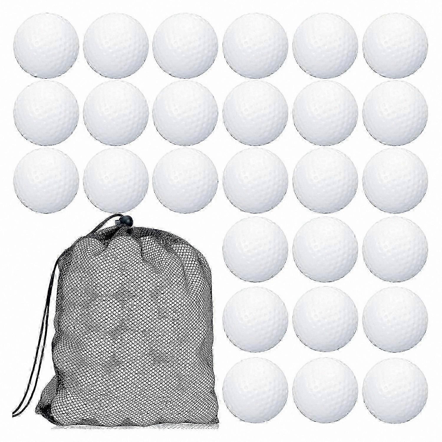 100 Pack Hollow Practice Balls for Golf Training