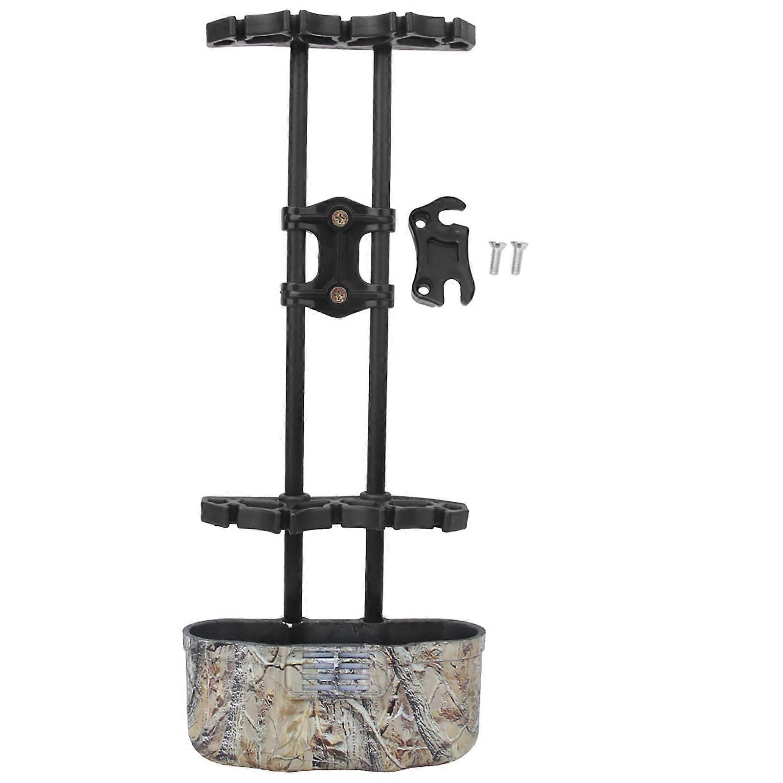 Archery Hunting Quick Release for 5 Arrows Quiver for Compound Bows Container AccessoryCamo