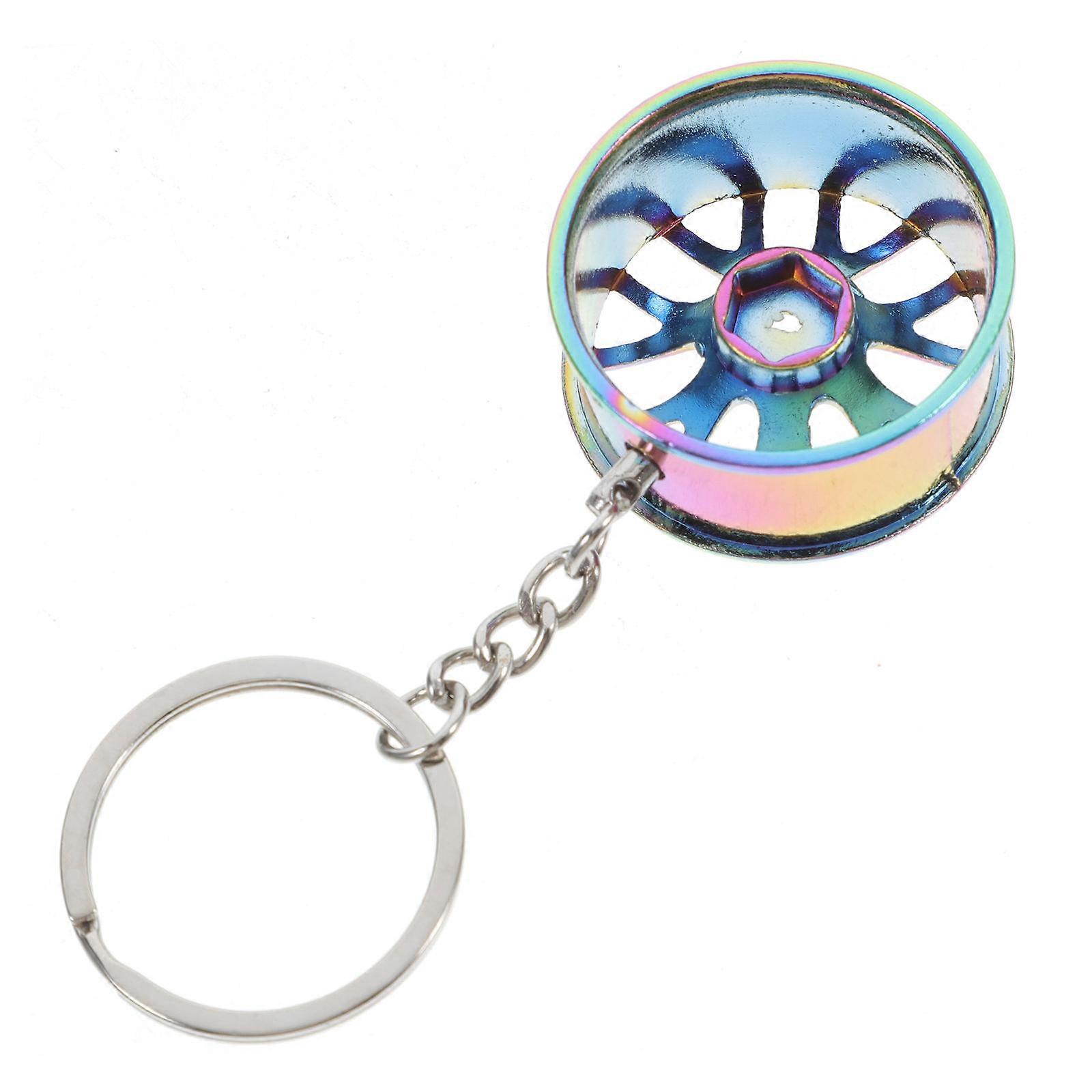 Wheel Rim Keychain for Car Lover Cool Gadgets Key Chain