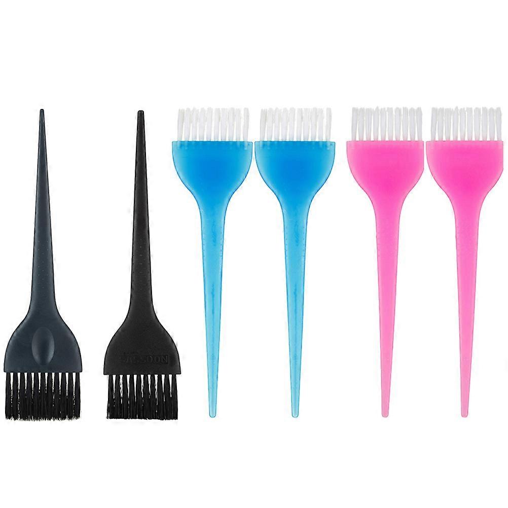 Hair Dye Brush for Hair Styling with 12Pcs Colorful Tip Pick Comb