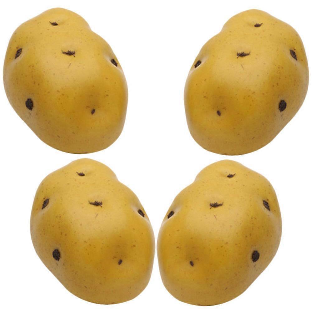 Fake Potato Toys Artificial Potato Models for Educational Use 12Pcs