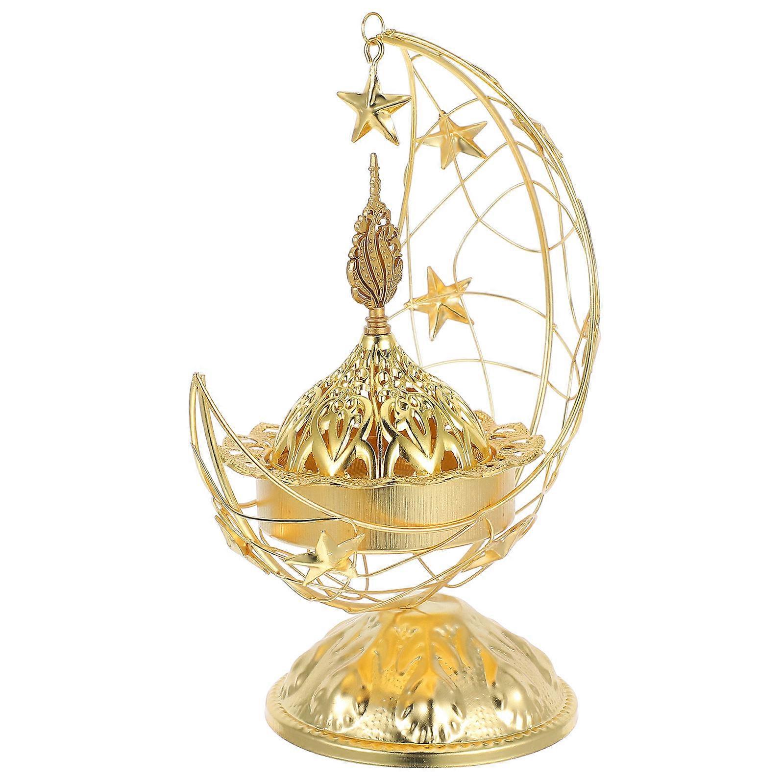 Eid Mubarak Tabletop Burner Middle Incense Holder for 5Pcs