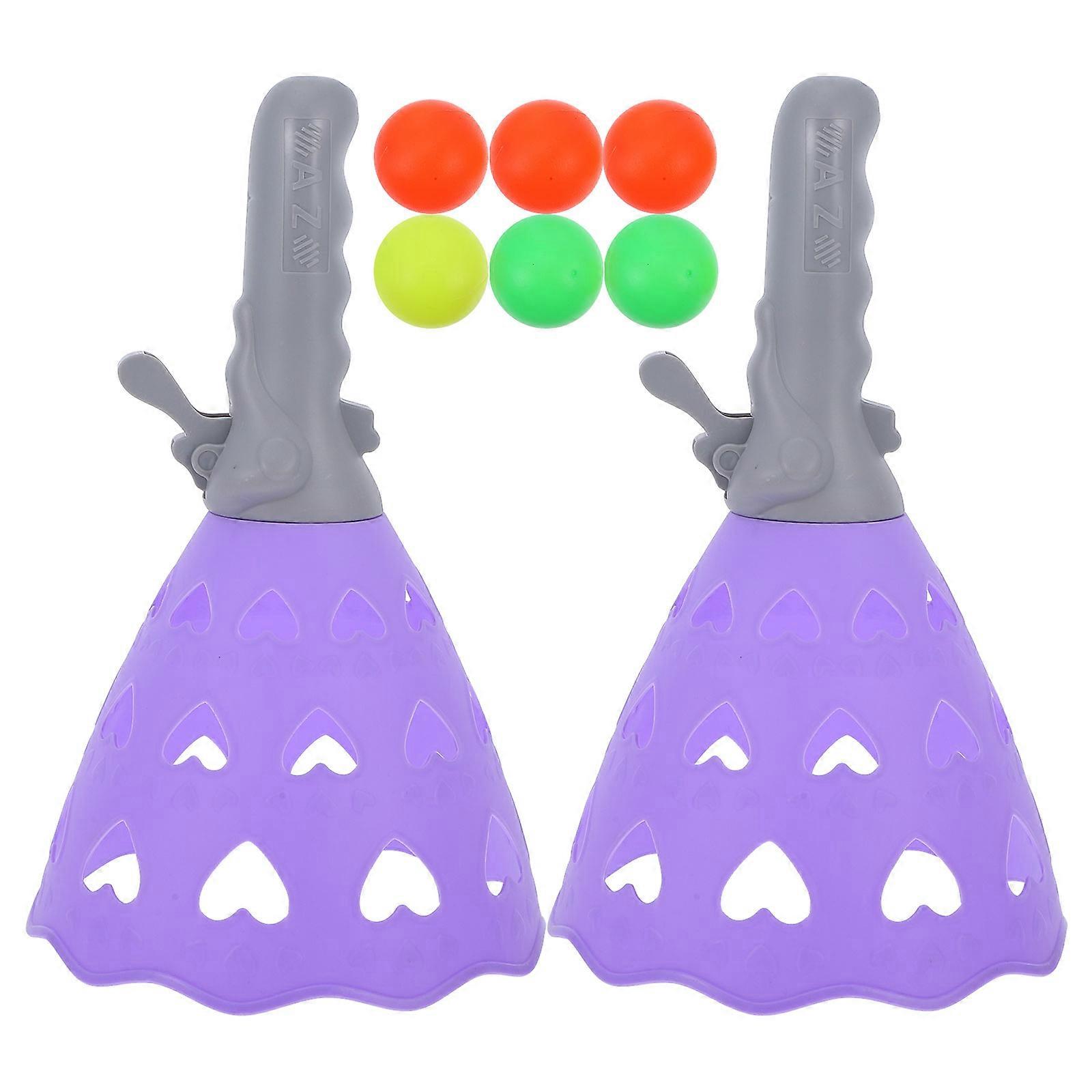 Catch Ball Games Toddler Catch Launcher Ball Toys for 1Set Outdoor Interactive Play