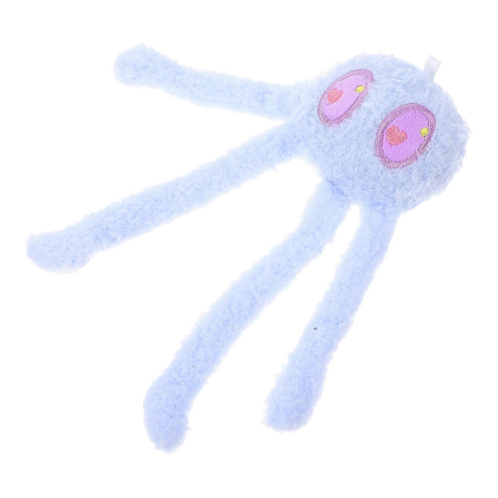 4Pcs Interactive Plush Octopus Toy for Cat Play and Chewing Indoors