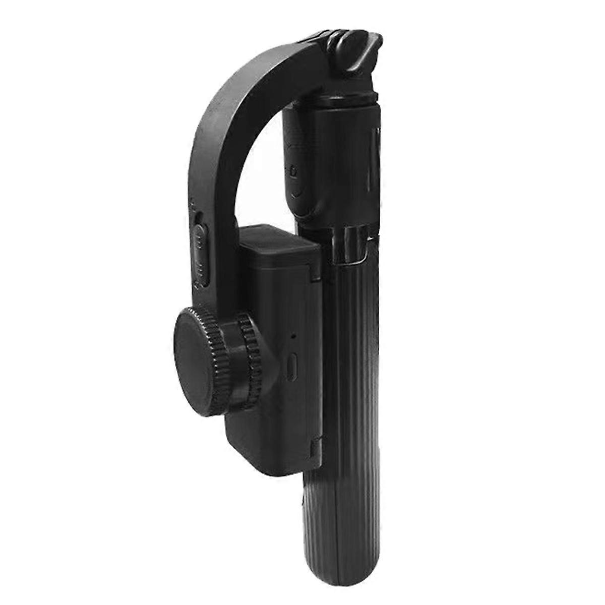 L08 Gimbal Tripod Selfie Stick Bluetooth Handheld Stabilizer Mobile Phone Holder Adjustable Black