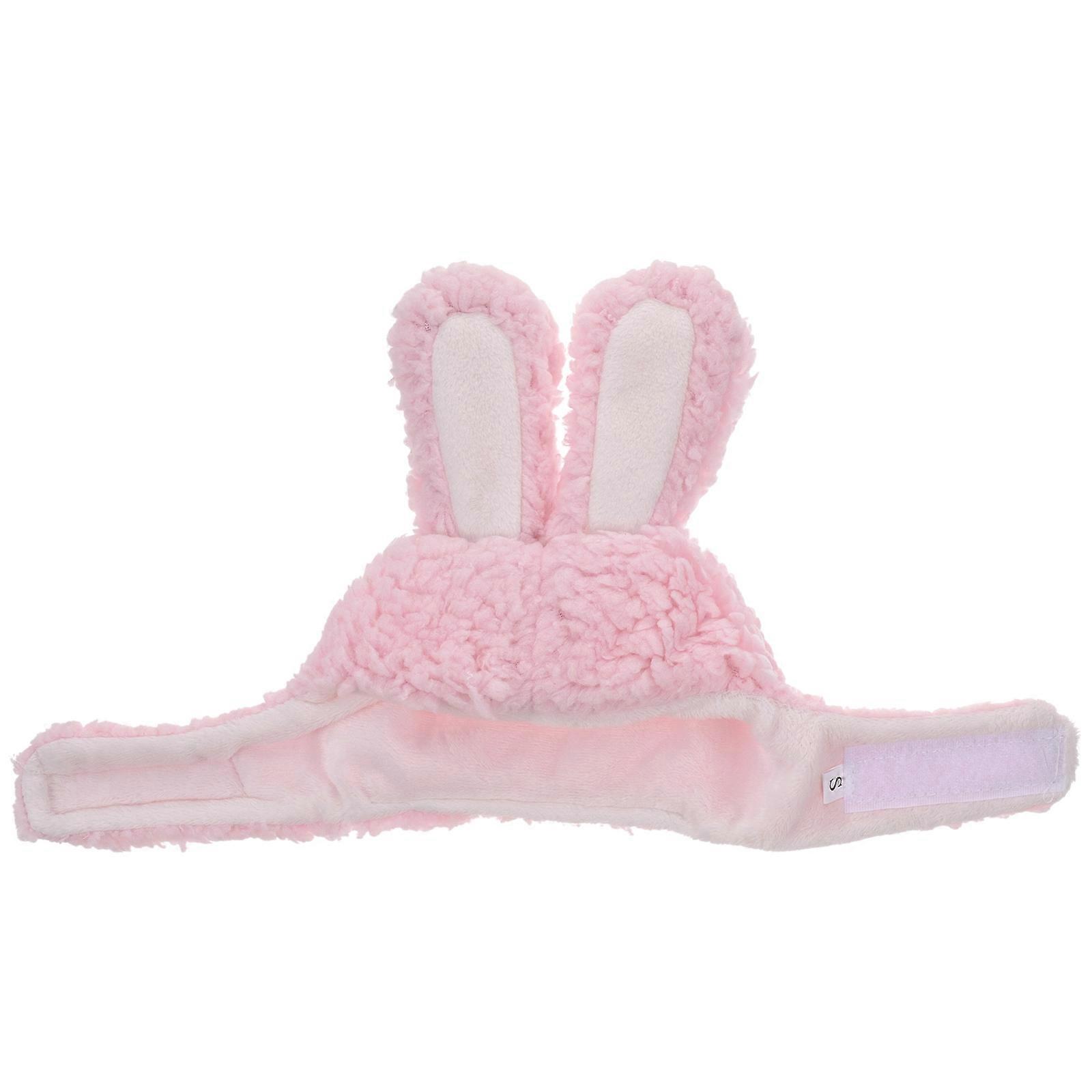 3Pcs Bunny Rabbit Hat Costume Accessory For Cat Fashion Design Suitable For Photo Sessions And Parties