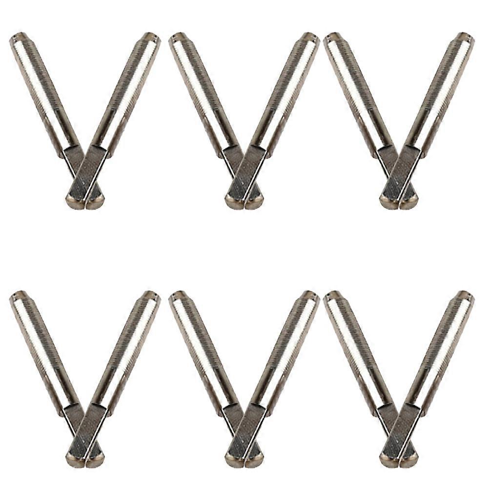 Lyre String Peg Harp String Pin for Reliable Fixation 48Pcs Silver Metal