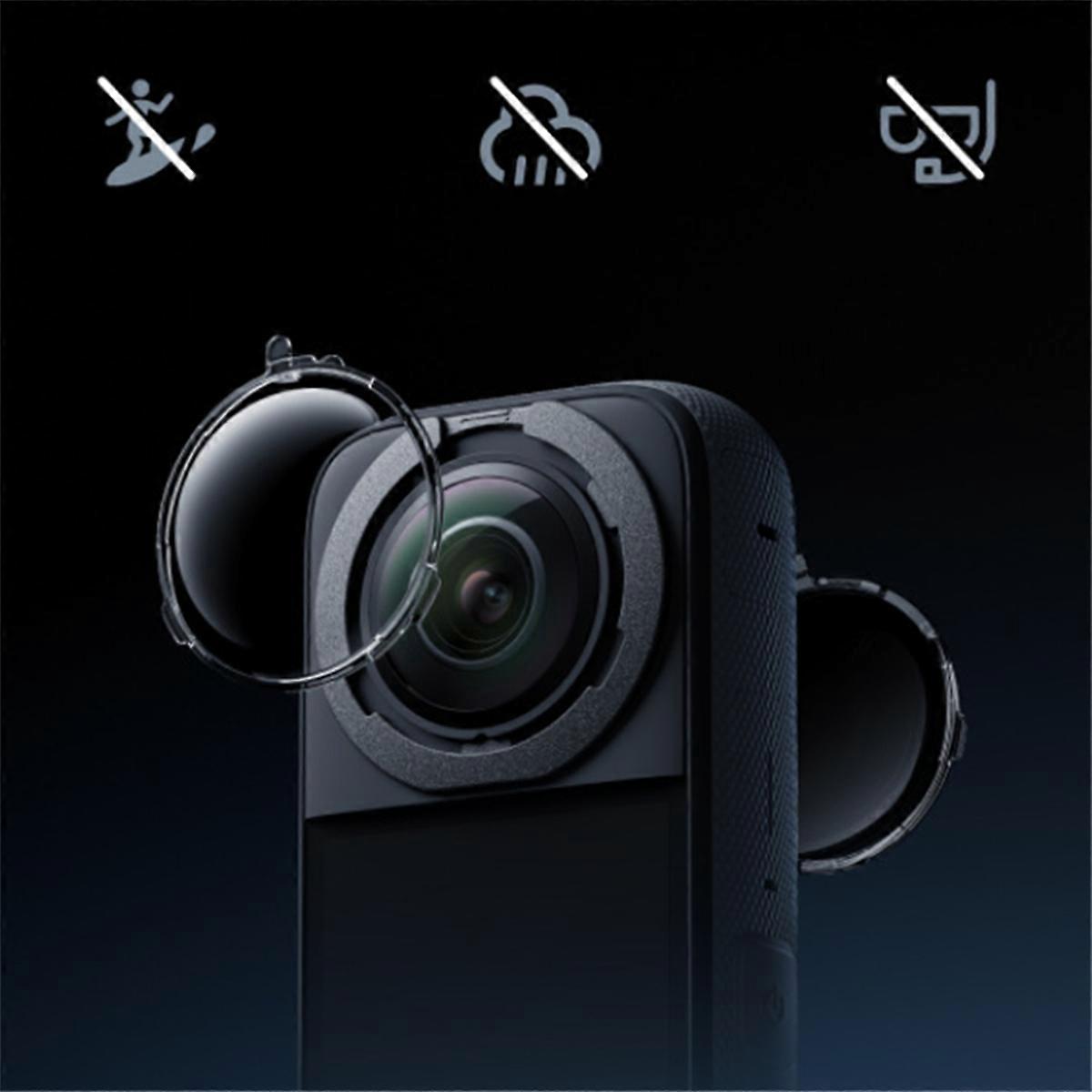 For Insta360 X3 Removable Lens Guards Protector