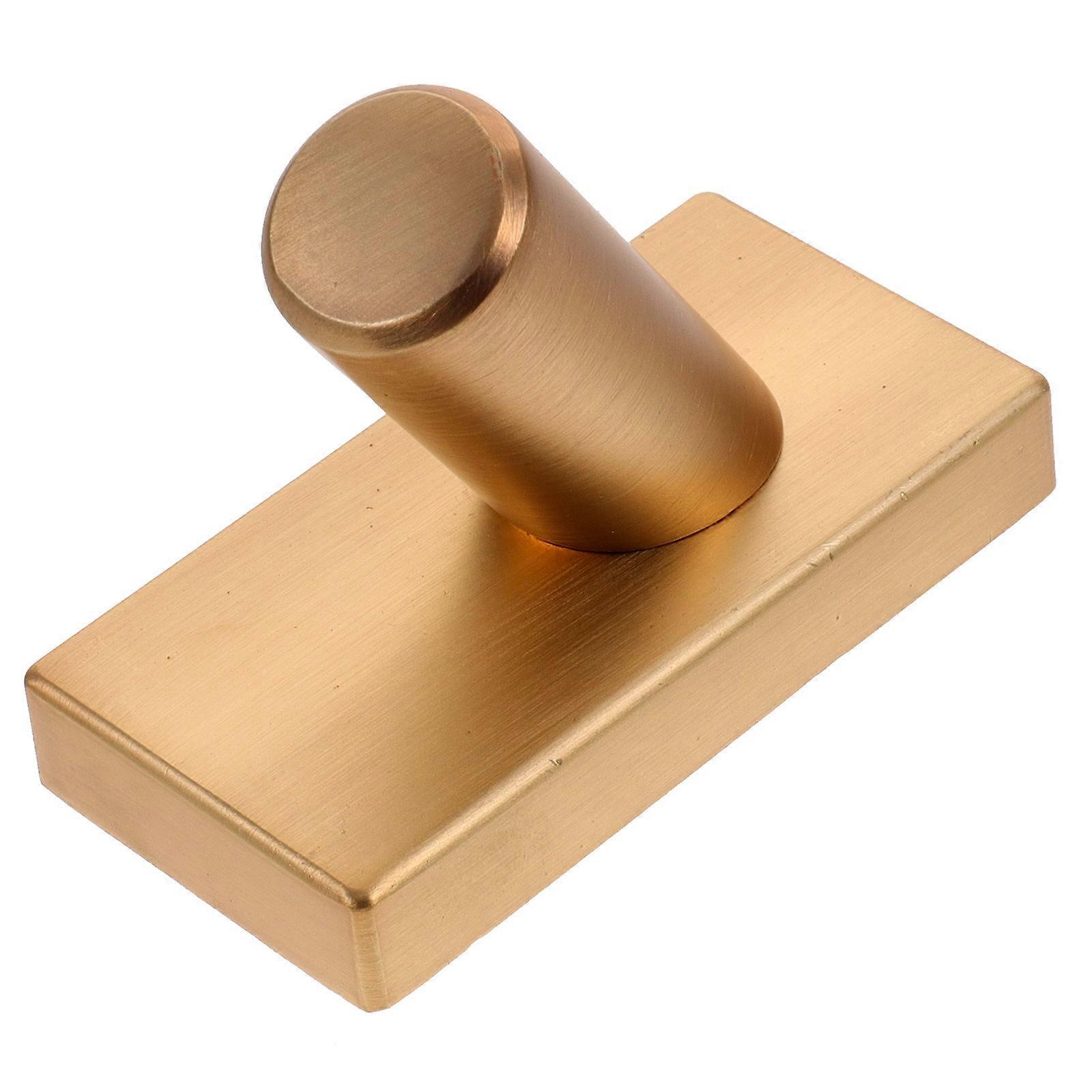 Metal Wall Hooks for Hanging Towels and Clothes 4Pcs Golden Hooks