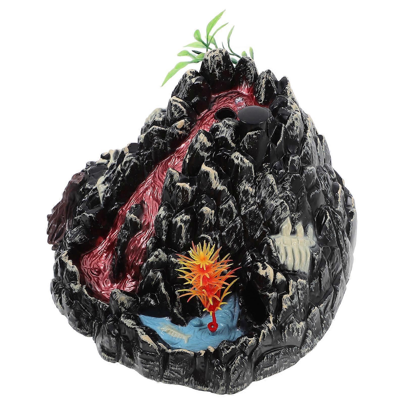 Electric Volcano Model with Light Function 3Pcs Simulation Eruption Toy