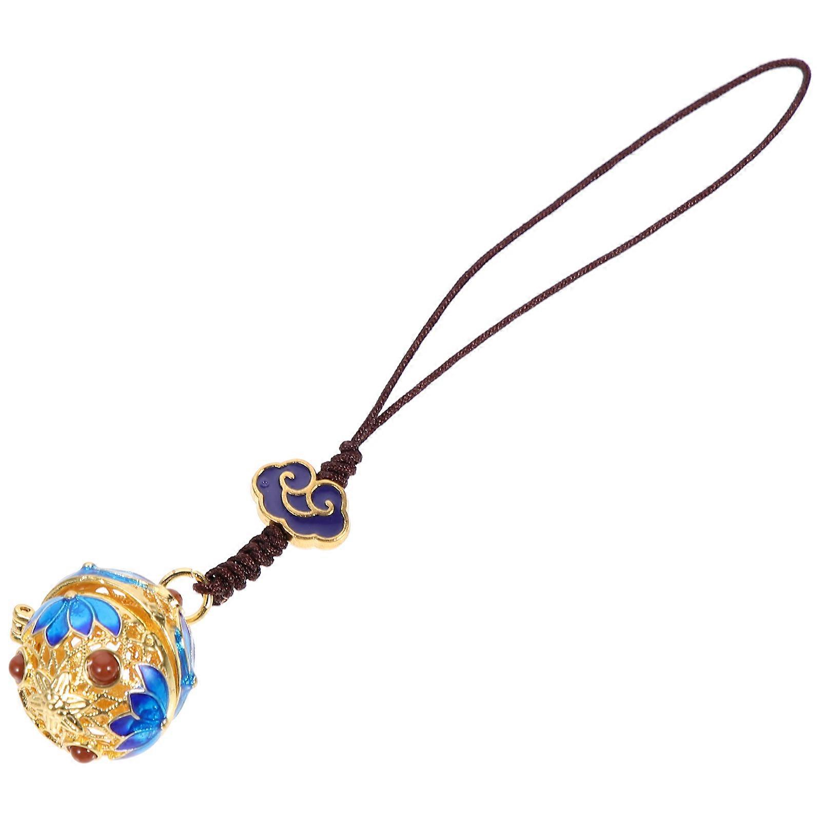 Sachet Balls Hollowed Pendant for Decoration 5Pcs Golden Chinese Style