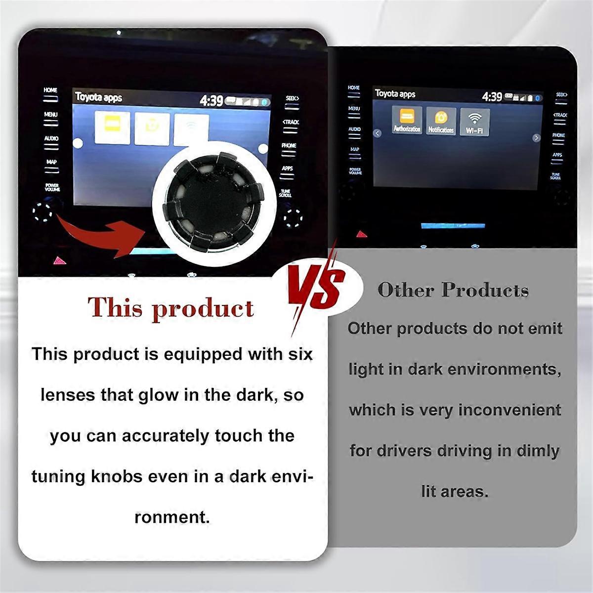 Car Radio Knobs Replacement for V1