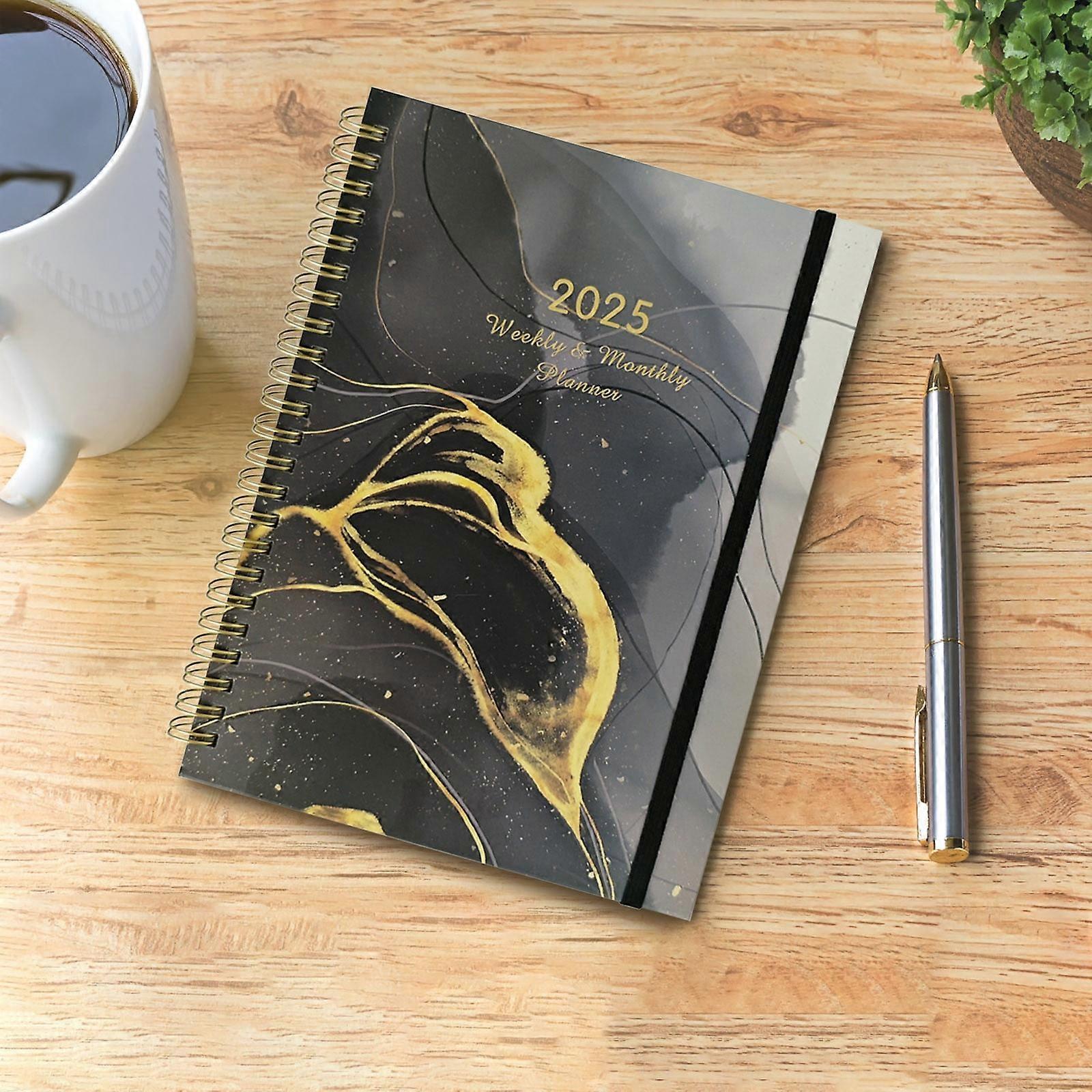 2025 Appointment Book, 2025 Daily Planner, Jan. - Dec.2025, Weekly & Monthly, Hourly Planner, Monthly Tabs