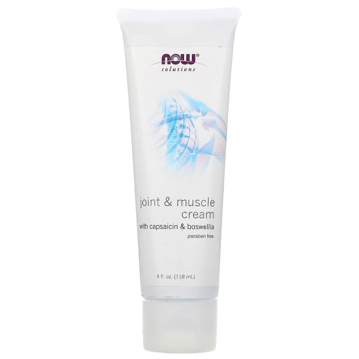 NOW Foods, Solutions, Crema per articolazioni e muscoli, 118 ml (4 fl oz)