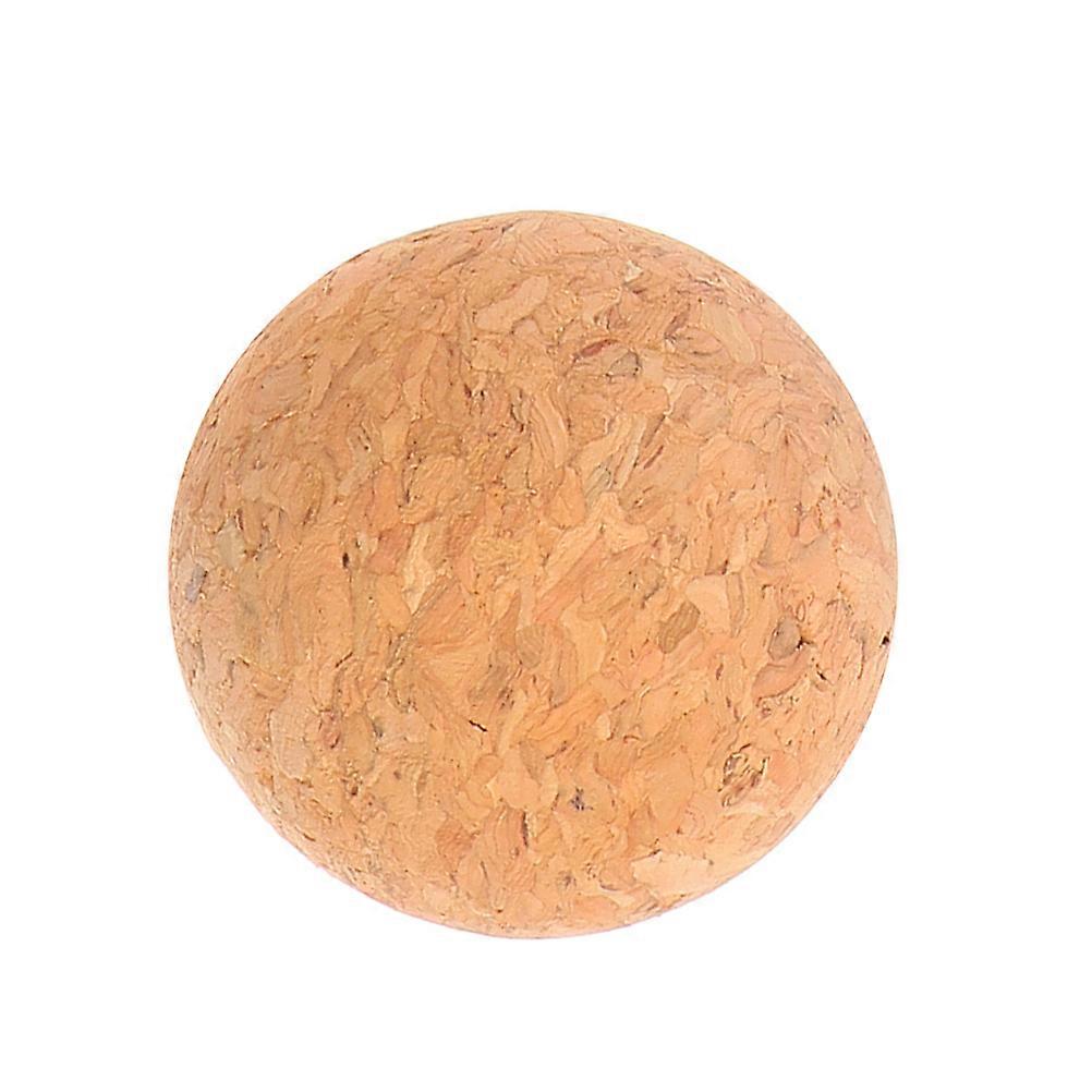 Wooden Ball for Use 2Pcs Yellow