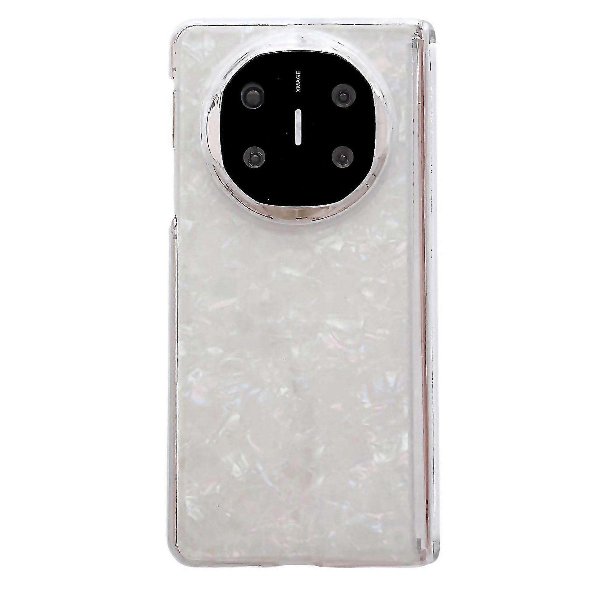 For Magnetic Axis Pearlescent Shell Texture Phone