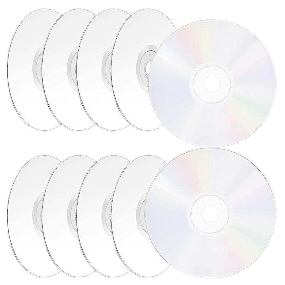 Handmade Transparent DIY Cd Discs for Decoration 30Pcs Clear Plastic Set