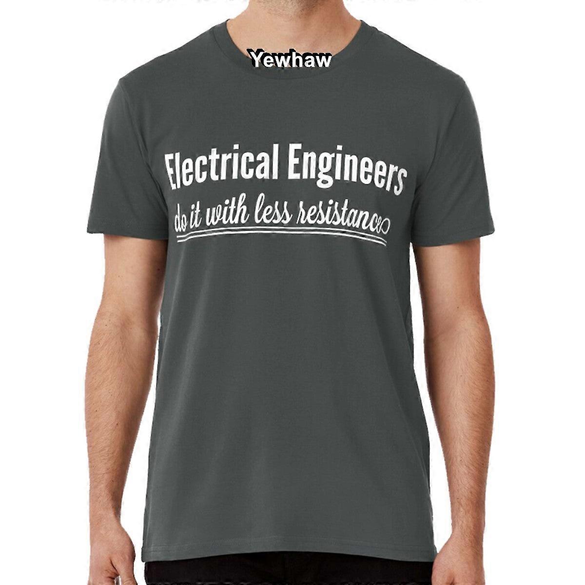 Electrical Engineers Do It With Less Resistance T-shirt Engineering Careers Professions