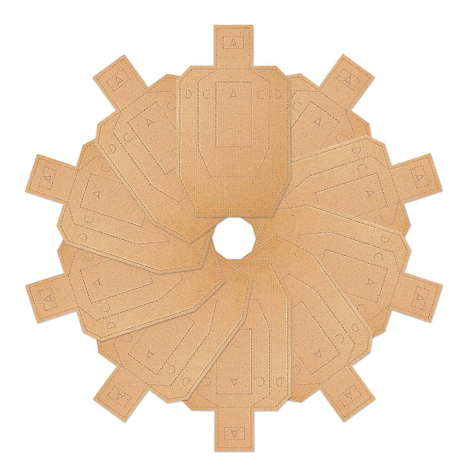 Professional Shooting Cardboard Targets (Pack of 10) Paper Targets Perfect for Hunting & Shooting Practice Accessory Multicolor