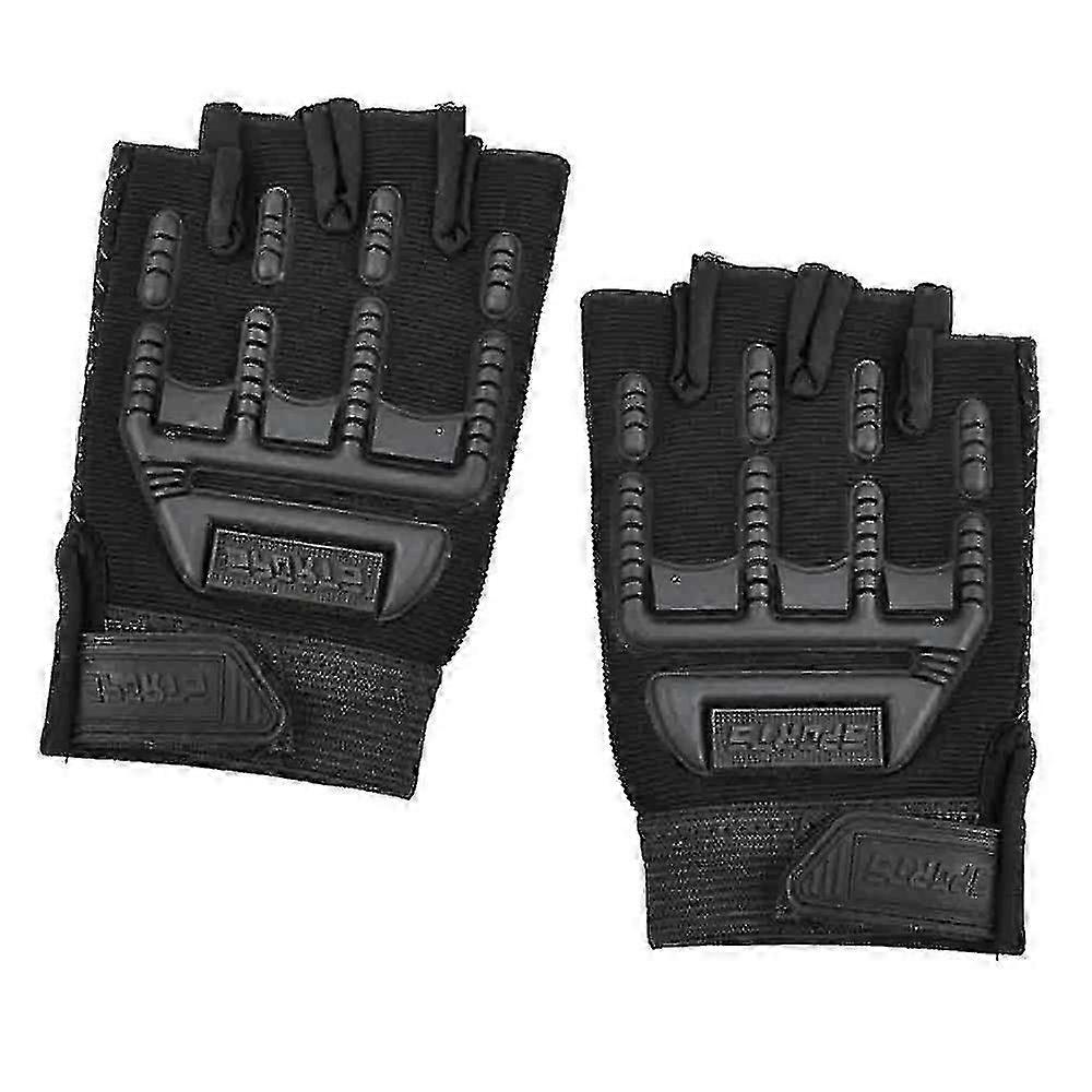 Rutschfeste Kinder Sporthandschuhe Halber Finger Atmungsaktiv Outdoor