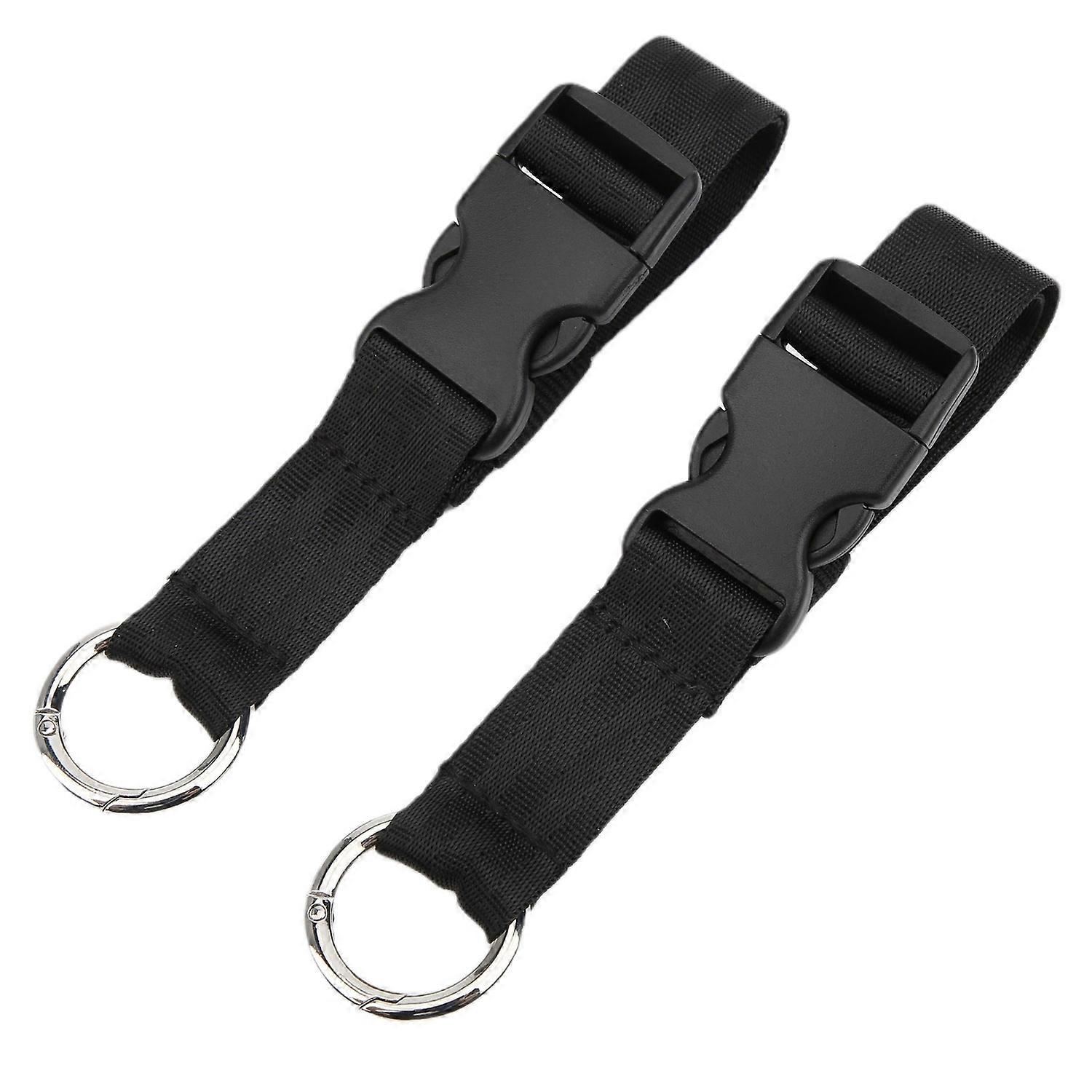 2Pcs Universal Stroller Round Strong Handy Hooks Wheelchair Clips Organizer Hanger