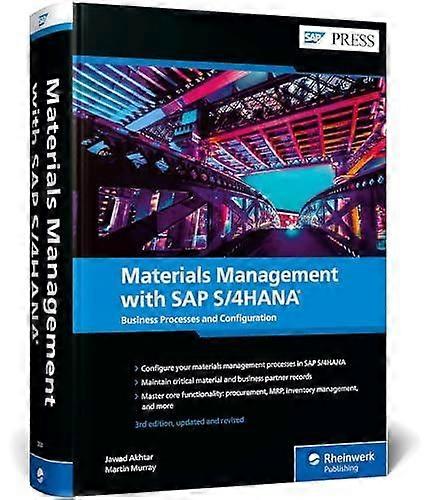 Materials Management With Sap S4hana by Martin Murray Hardback Book