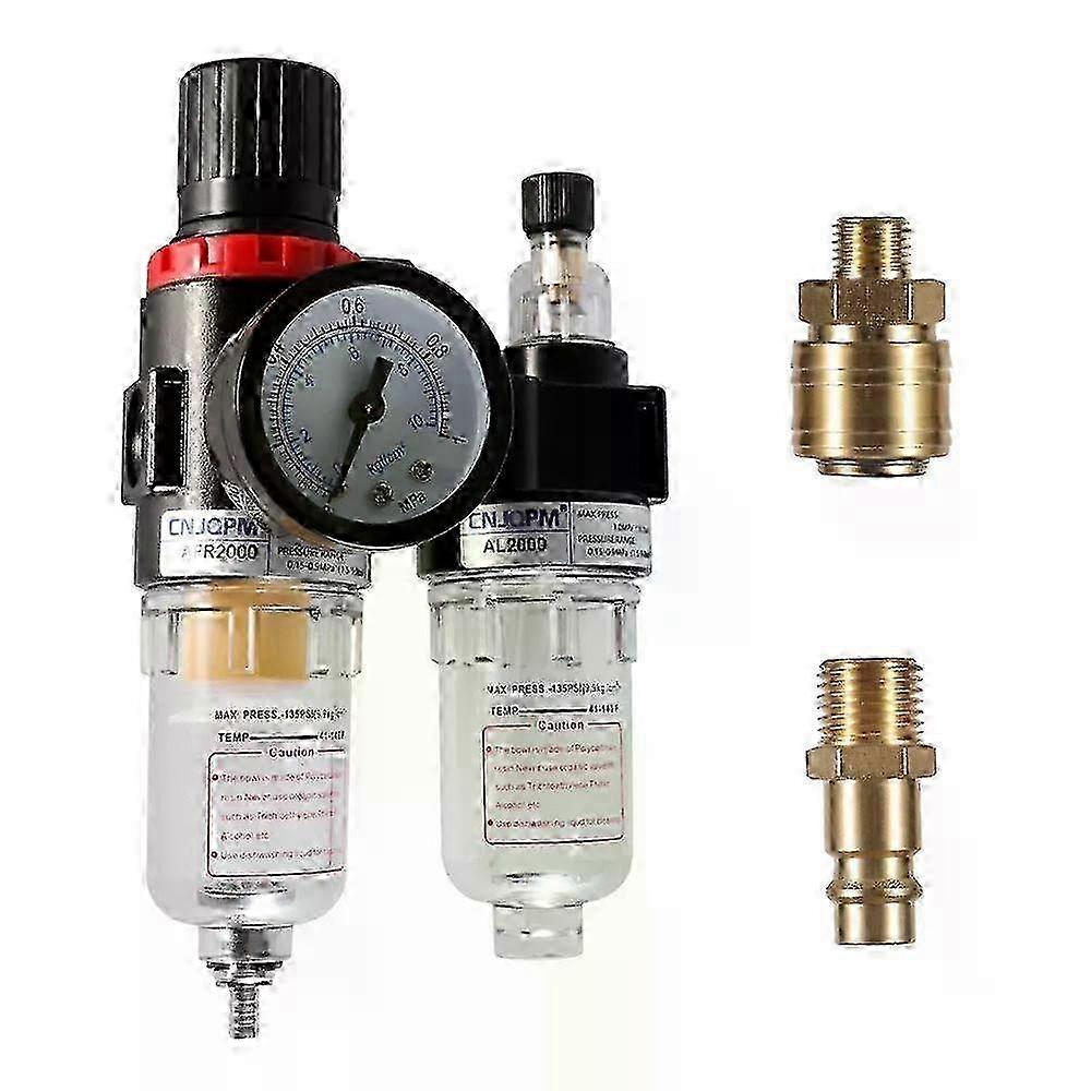 Compressed air maintenance unit pressure reducer water separator oiler filter compressor