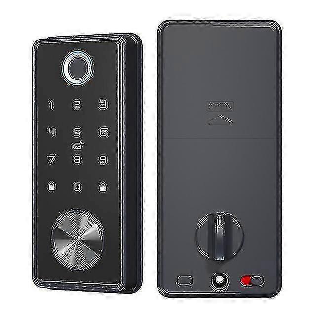 Smart Ttlockbluetooth Keyless Entry Door Lock Electronic Keypad Deadbolt Locker Password Fingerprint Storage Ic Card Locks
