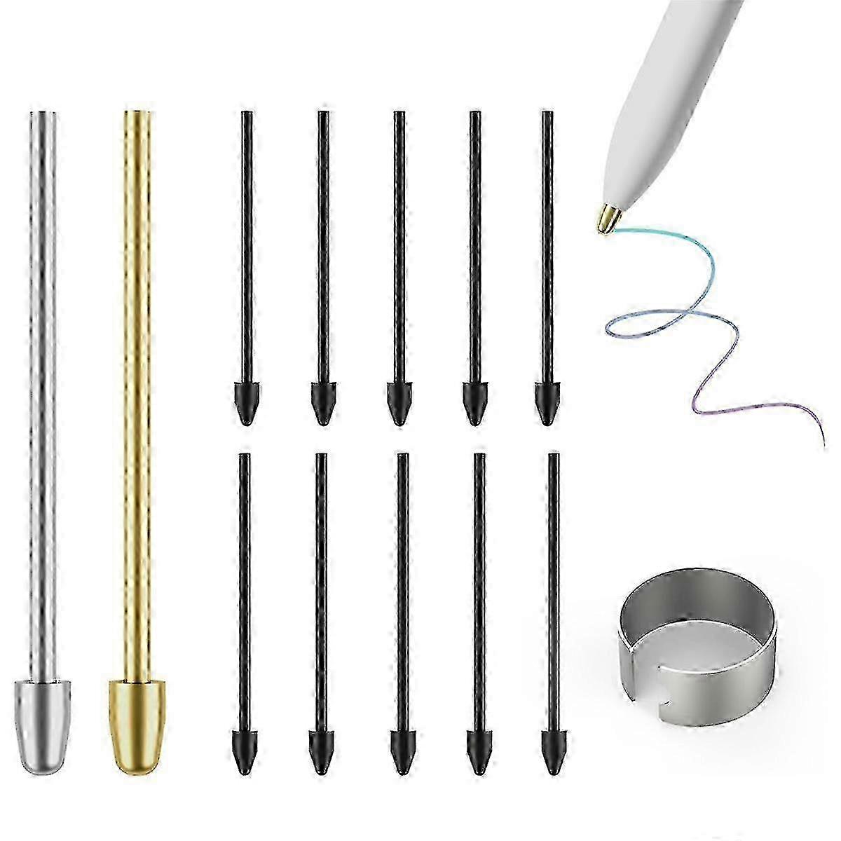 For Remarkable 2 Pen Tips,Metal Remarkable Pen Tips,Replacement Tips/Nibs Refill Accessories 12Pcs