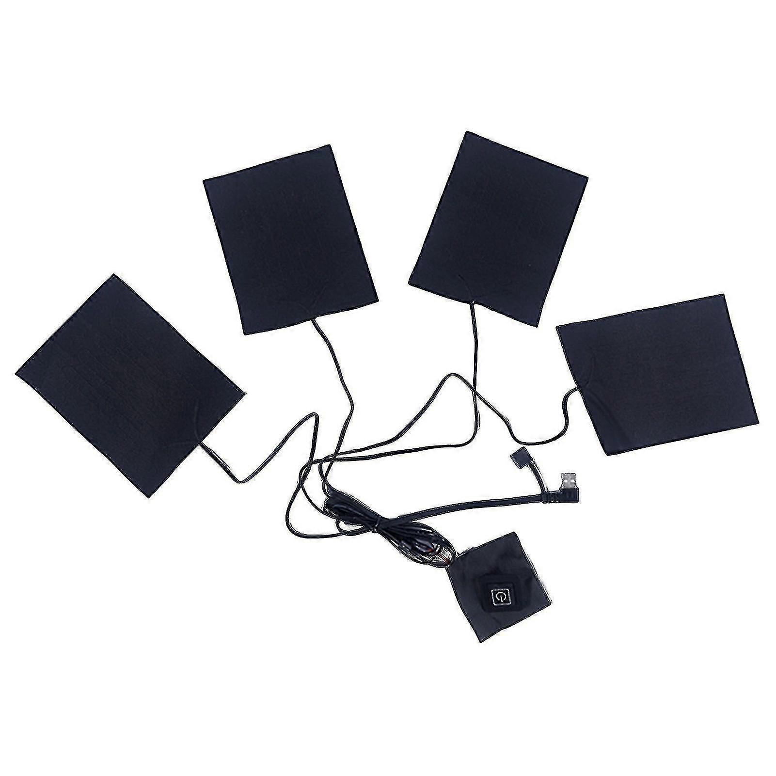 Farfi Cloth Heating Pad Three-Level Temperature Control Usb Plug Long Service Life Flame Retardant Safe To Use Fast-Heating Foldable 4 In 1 Clothes