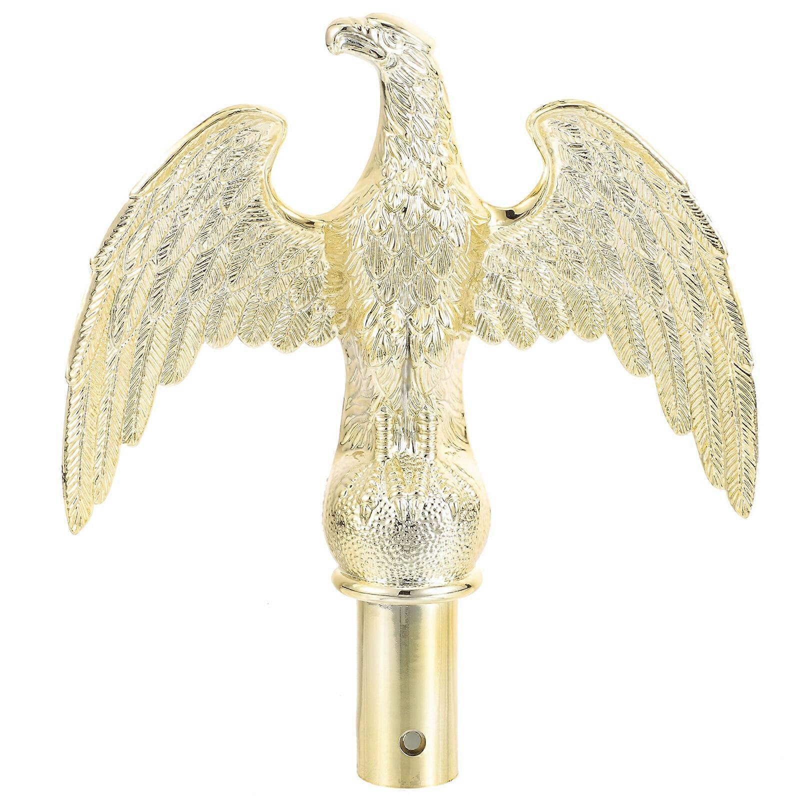 Flag Pole Eagle Topper Ornament Decorative Eagle Finial Flag Pole Eagle Adornment