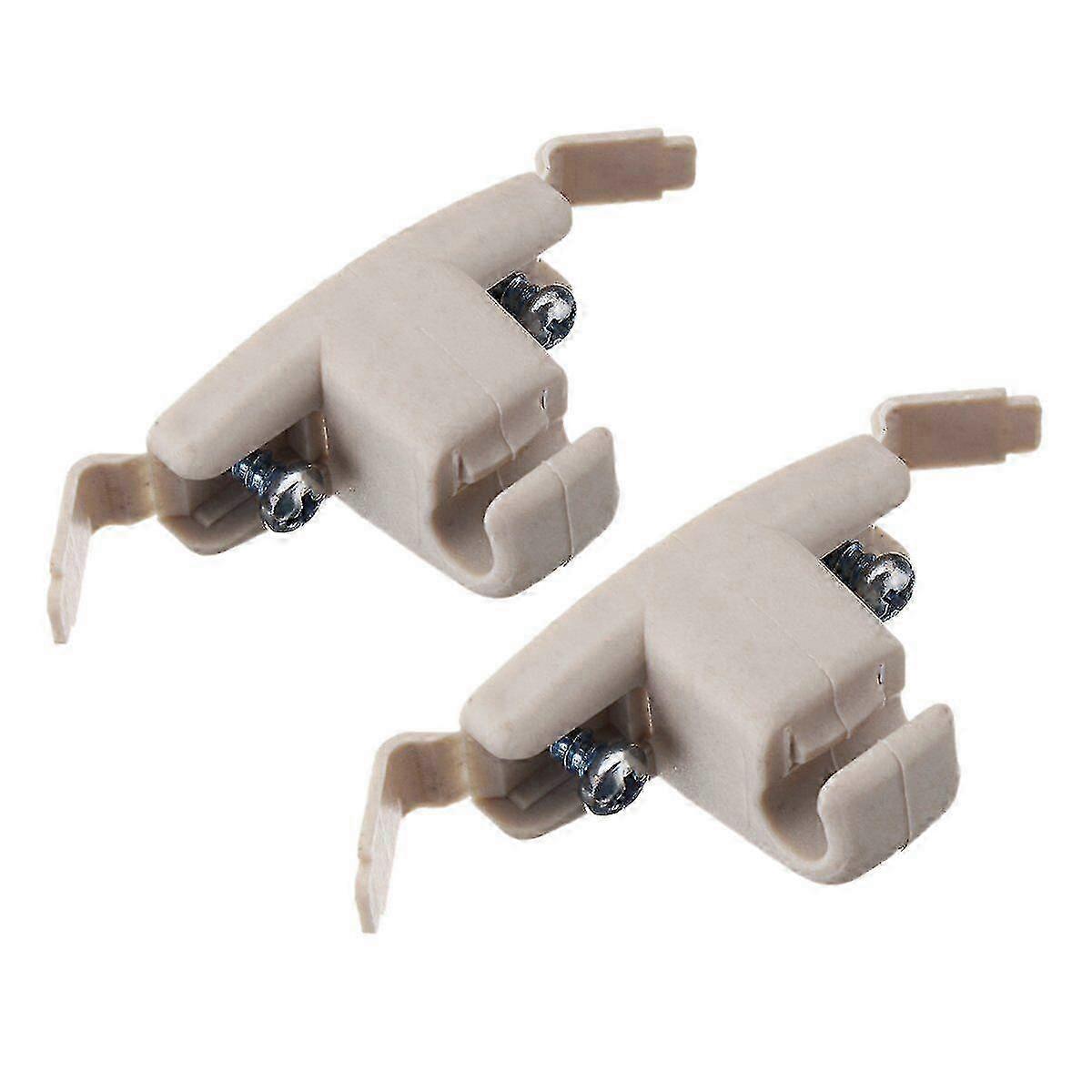 2x Beige Sun Visor Bracket For BMW E46 3 Series 325 M3