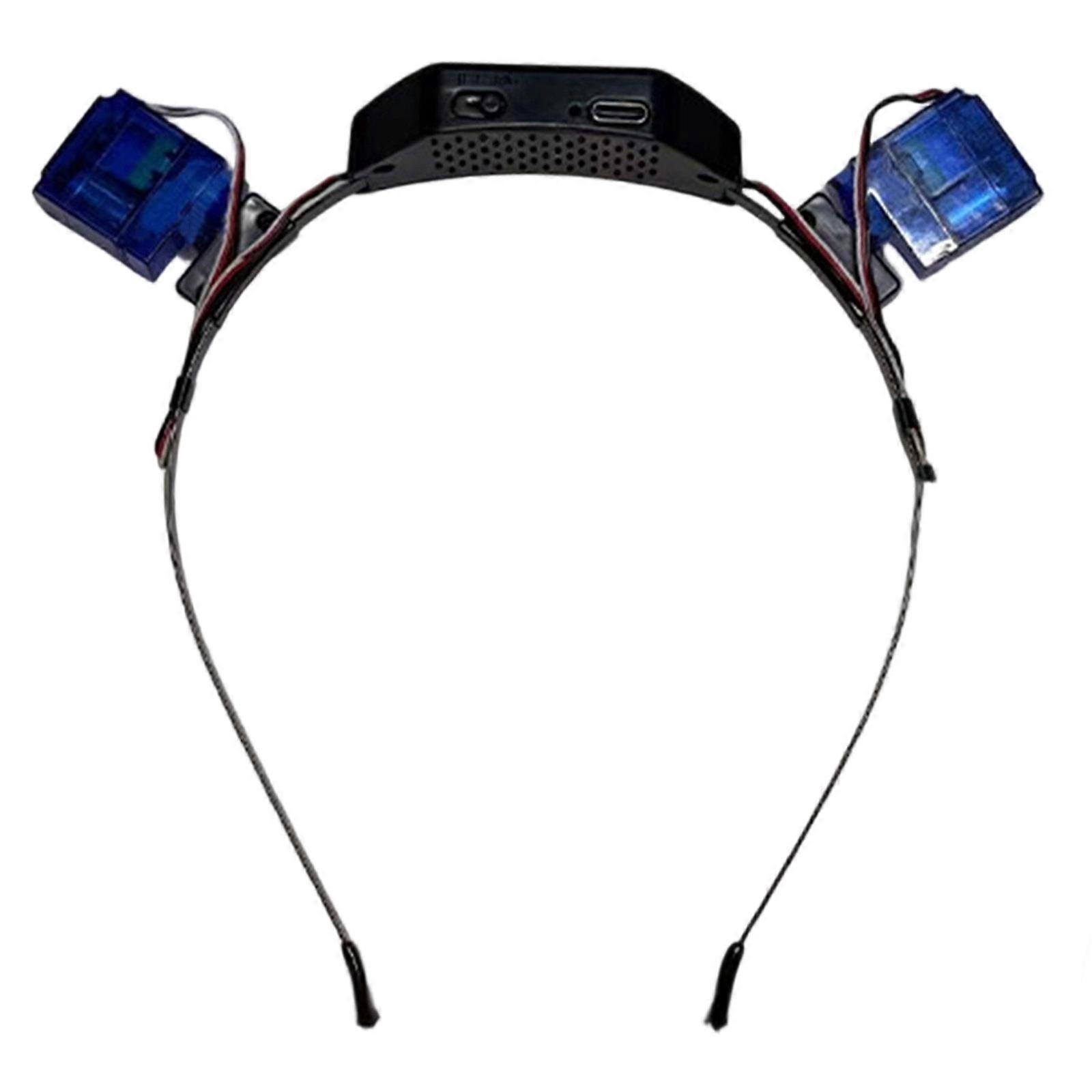 Multi Scene Application Detachable Motor Hairband Sensor Technology Automatic Touch Control Headbands Multicolor