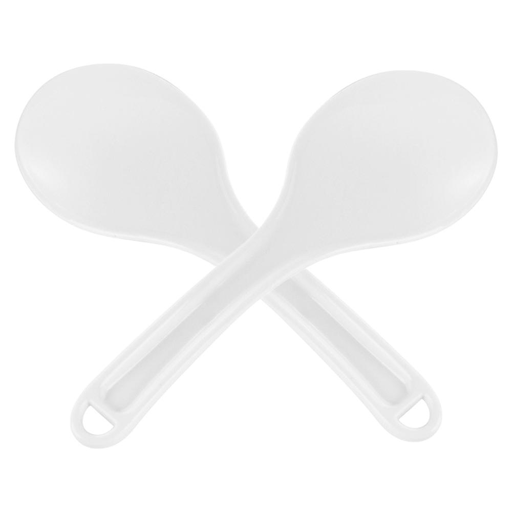 Rice Spoon Kitchen Utensils Non-Stick PP Material Cooking 2Pcs