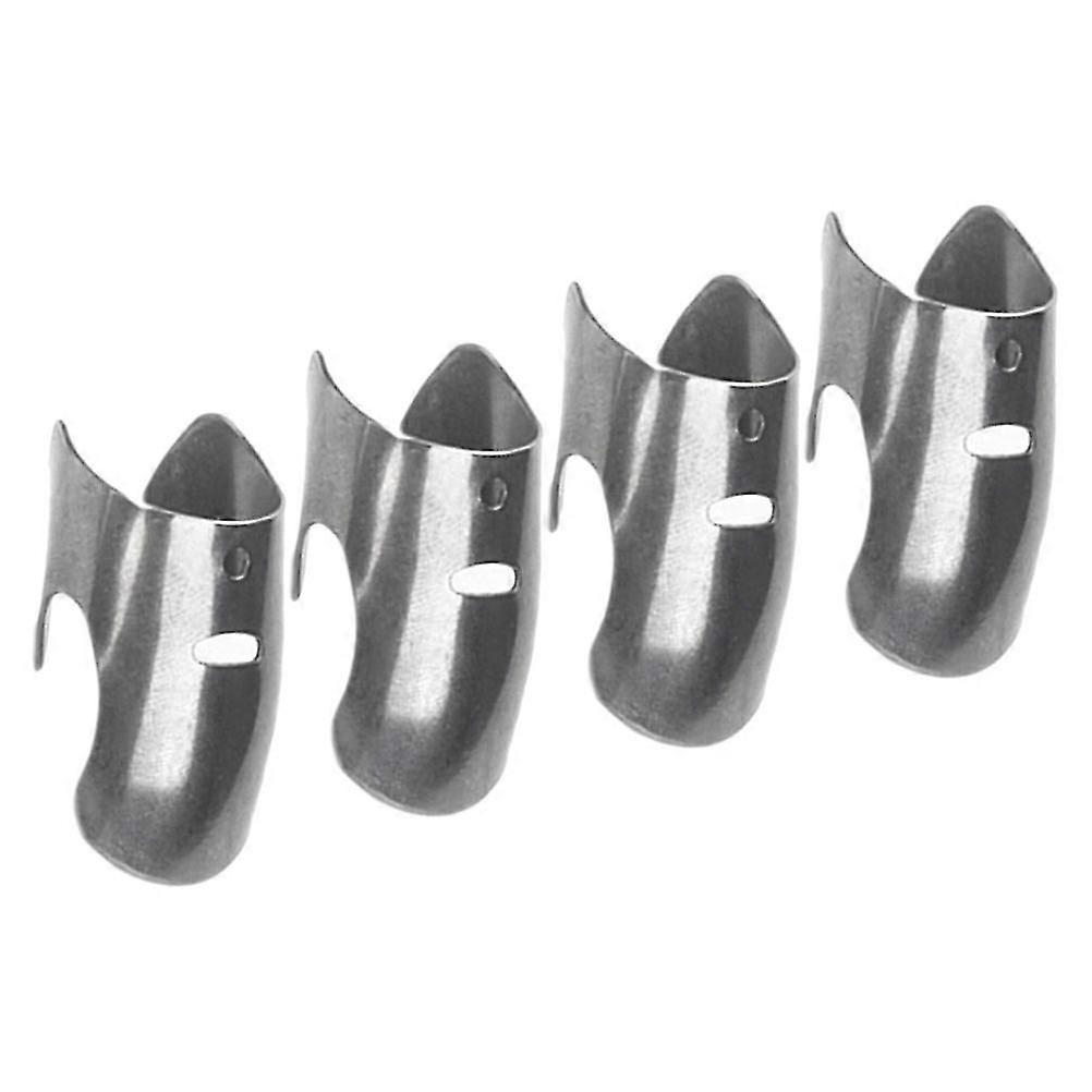 4Pcs Finger Protector Stainless Steel Cutting Guard